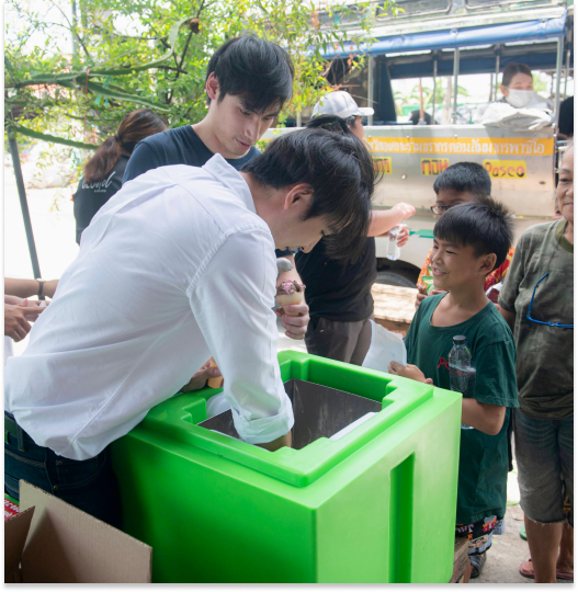 CEOidol แจกถุงยังชีพช่วยชาวบ้านพร้อมทำฟันฟรี